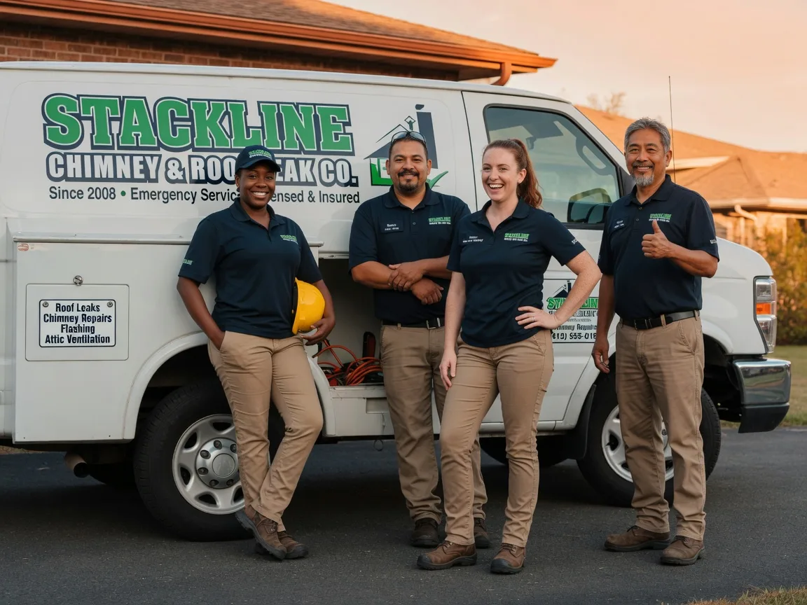 Chimney flashing repair company in Barton, VT